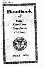 Handbook of East Carolina Teachers College, 1933-1934